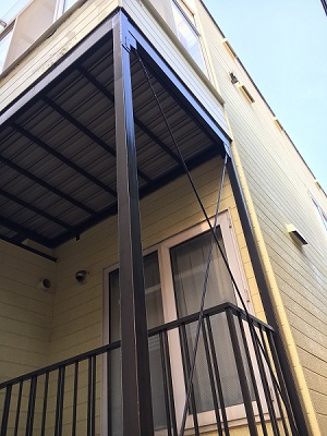 札幌市西区,　鉄骨修繕工事　リピート工事