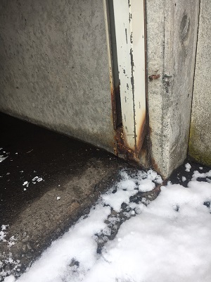 小樽市で手動シャッターの交換