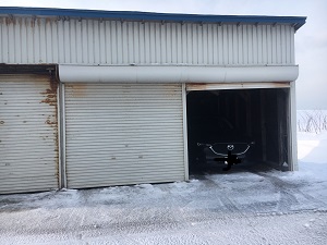 リフォーム工事　　石狩市シャッター交換