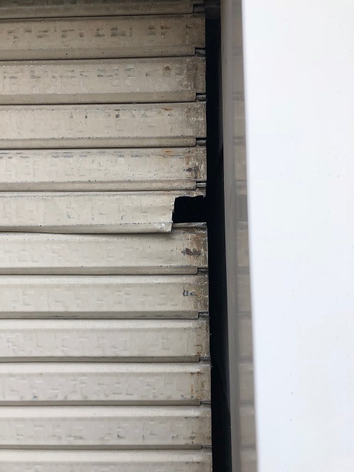 電動シャッターリフォーム　西区