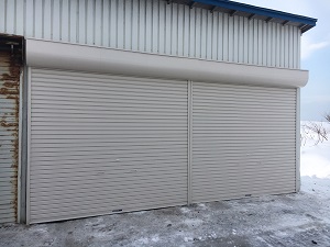 リフォーム工事　　石狩市シャッター交換