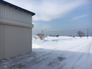 リフォーム工事　　石狩市シャッター交換