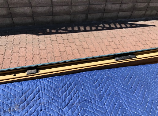 札幌市北区で出窓のペアガラス交換