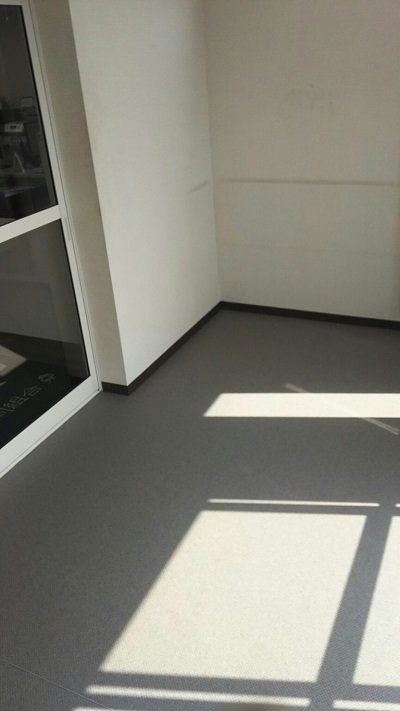 石狩市,内装工事でＮＳシート張り完了致しました