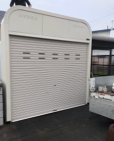 札幌市北区でカスケードガレージのかさ上げ工事