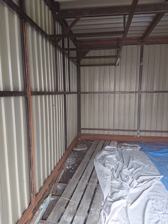 札幌市手稲区でガレージリフォームの完成です！