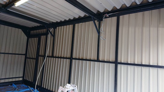 札幌市手稲区でガレージリフォームの完成です！