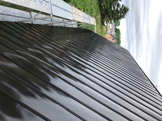 石狩市で住宅の屋根塗装＆外壁サイディング工事