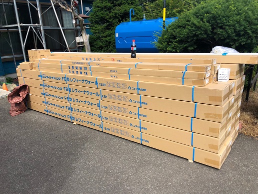 石狩市で住宅の屋根塗装＆外壁サイディング工事