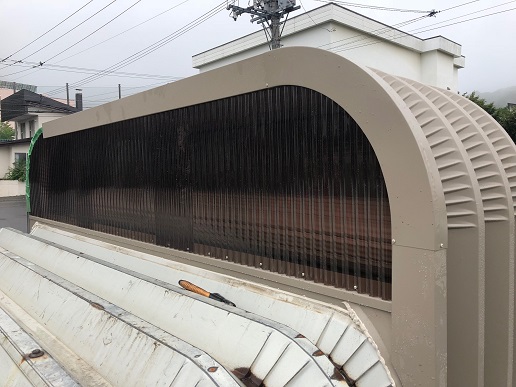 札幌市手稲区でカスケードガレージかさ上げ工事《前面ロング化＆シャッター新品》