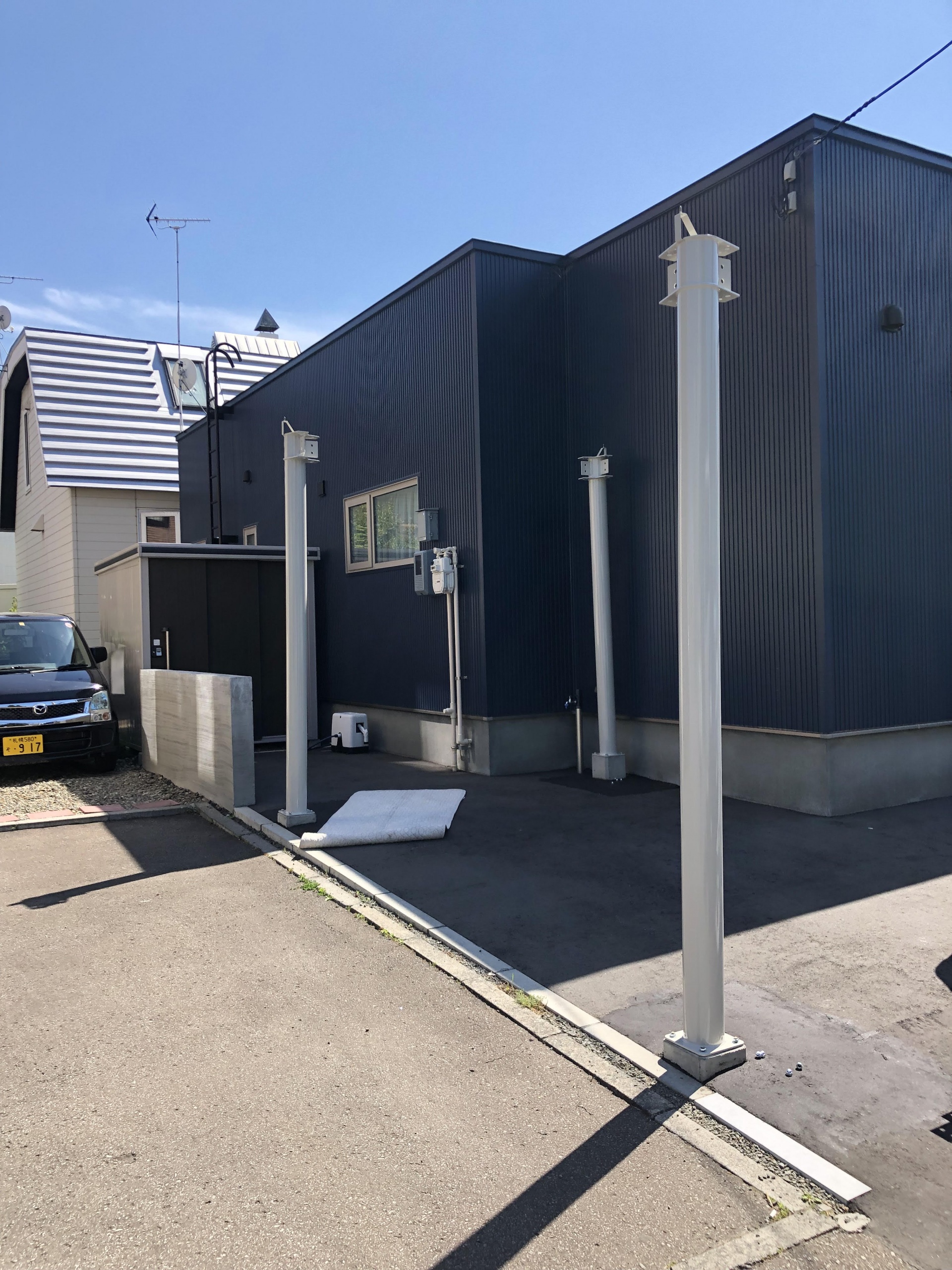 札幌市豊平区T様 中川製作所のカーポート設置