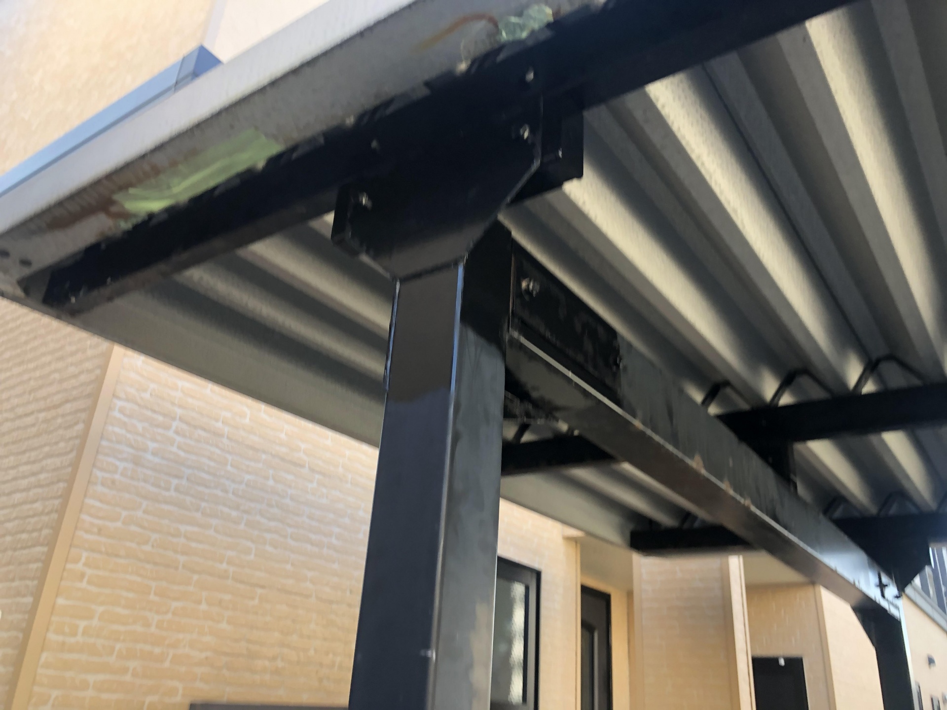 札幌市厚別区T様カーポート修理