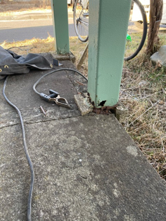 苫小牧市 柏木町　鉄骨補強工事