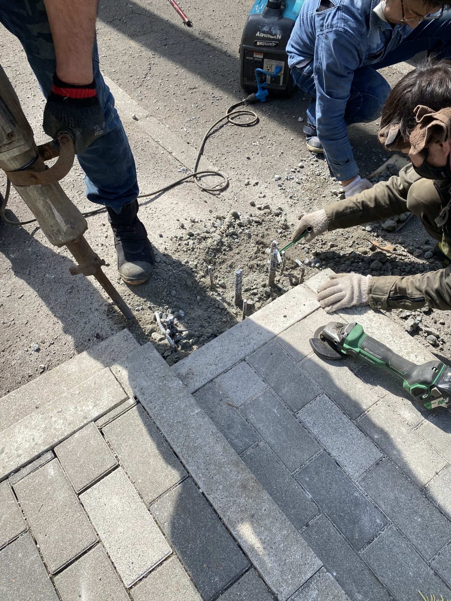 札幌市　ブロック塀解体撤去