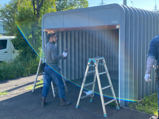 古平町　ガレージかさ上げ工事