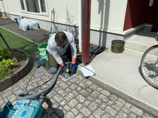 札幌市西区　左官工事