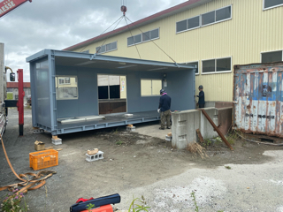 岩見沢市　オーダー中古ユニット設置