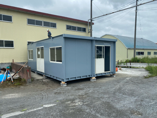 岩見沢市　オーダー中古ユニット設置