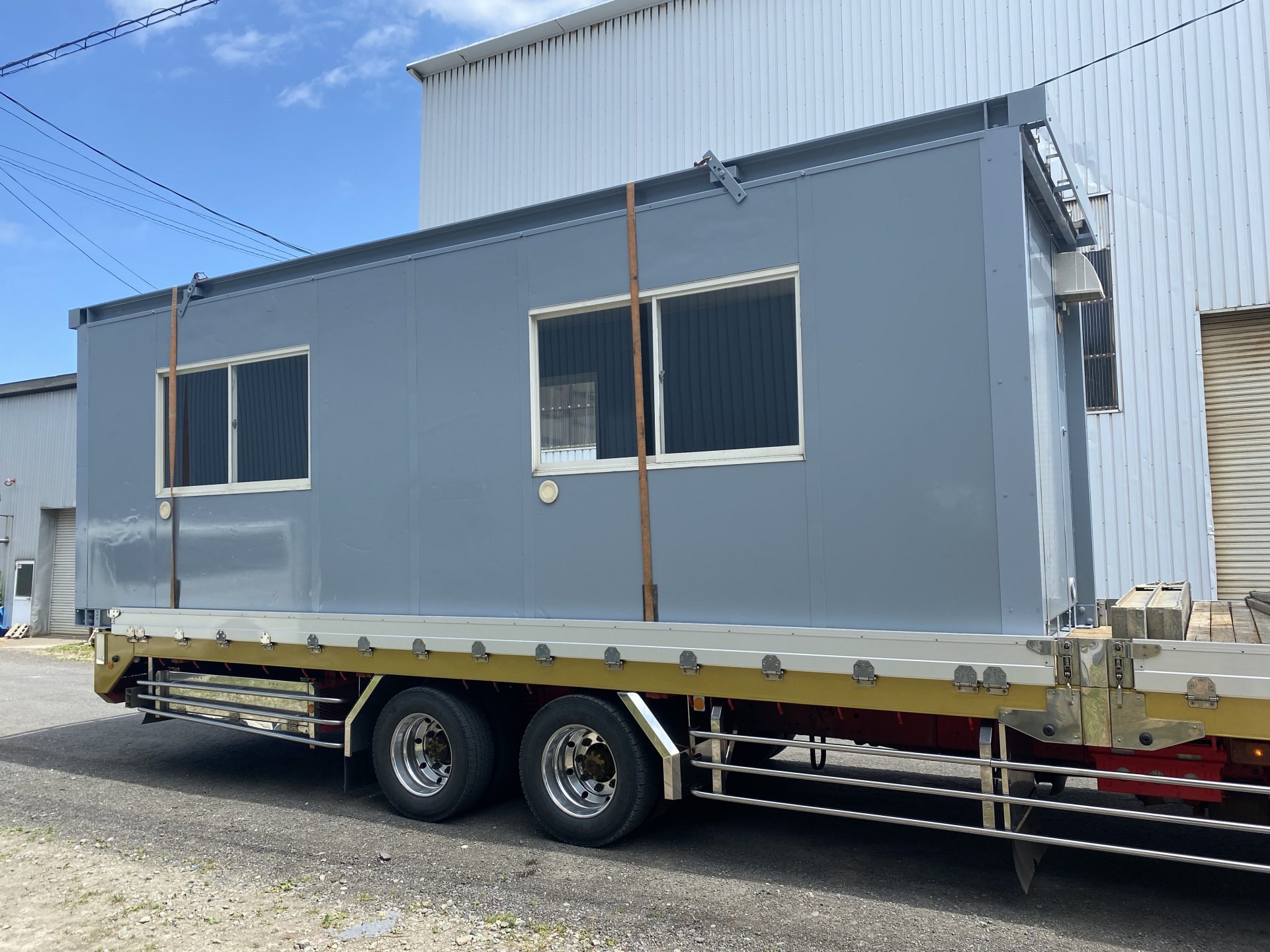 石狩市樽川　オーダー中古ユニット設置