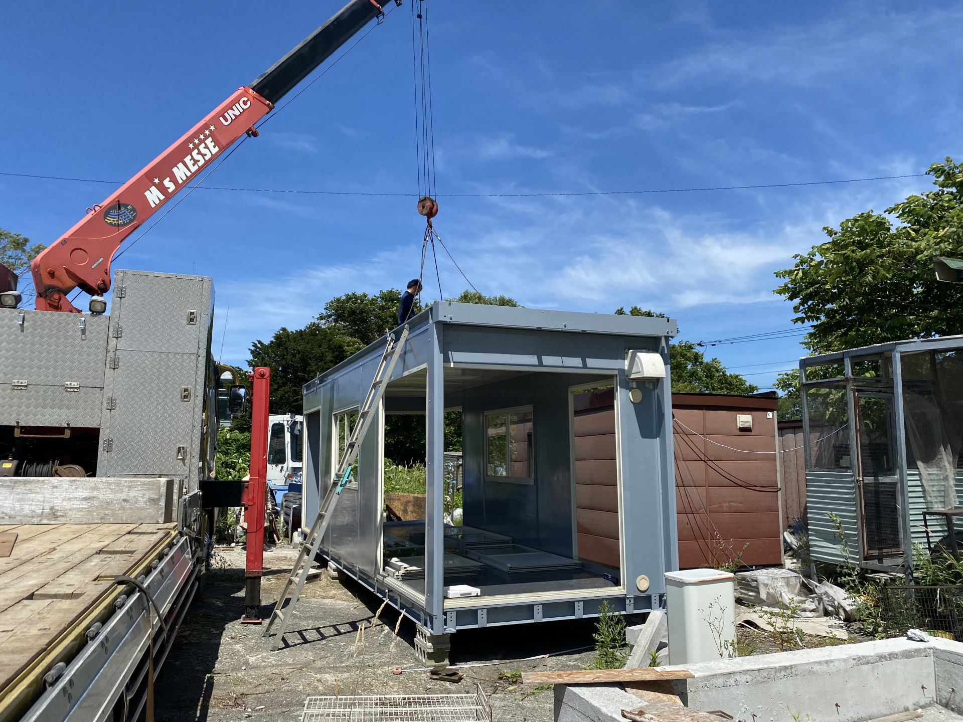 江別市　中古ユニット設置