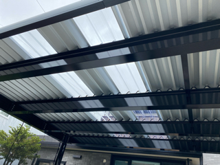 札幌市北区　カーポート工事