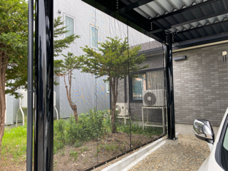 札幌市北区　カーポート工事