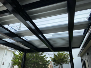 札幌市北区　カーポート工事