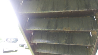 小樽市　鉄骨階段補修・補強工事