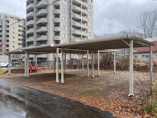 札幌市南区　中川製作所カーポート