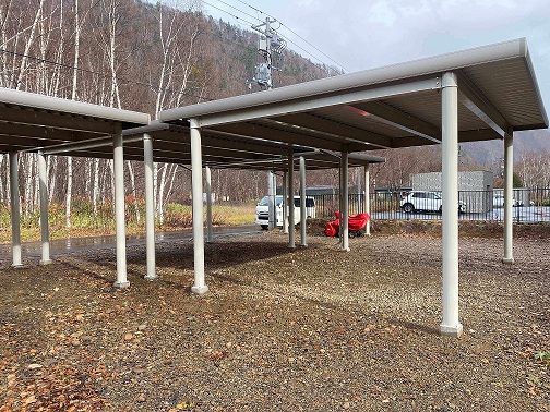 札幌市南区　中川製作所カーポート