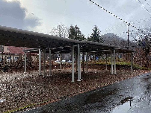 札幌市南区　中川製作所カーポート