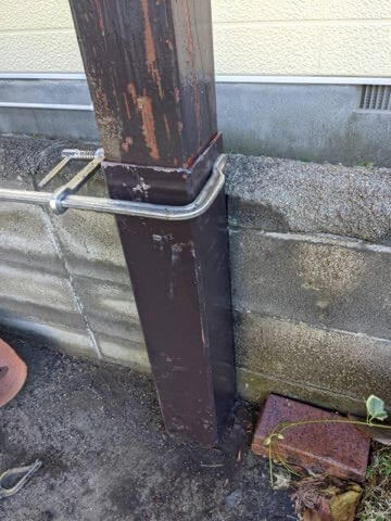 札幌市手稲区　鉄骨工事