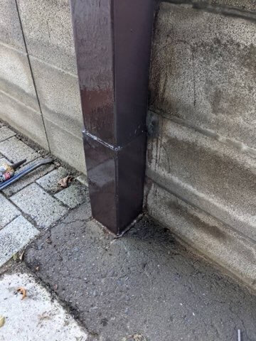 札幌市手稲区　鉄骨工事