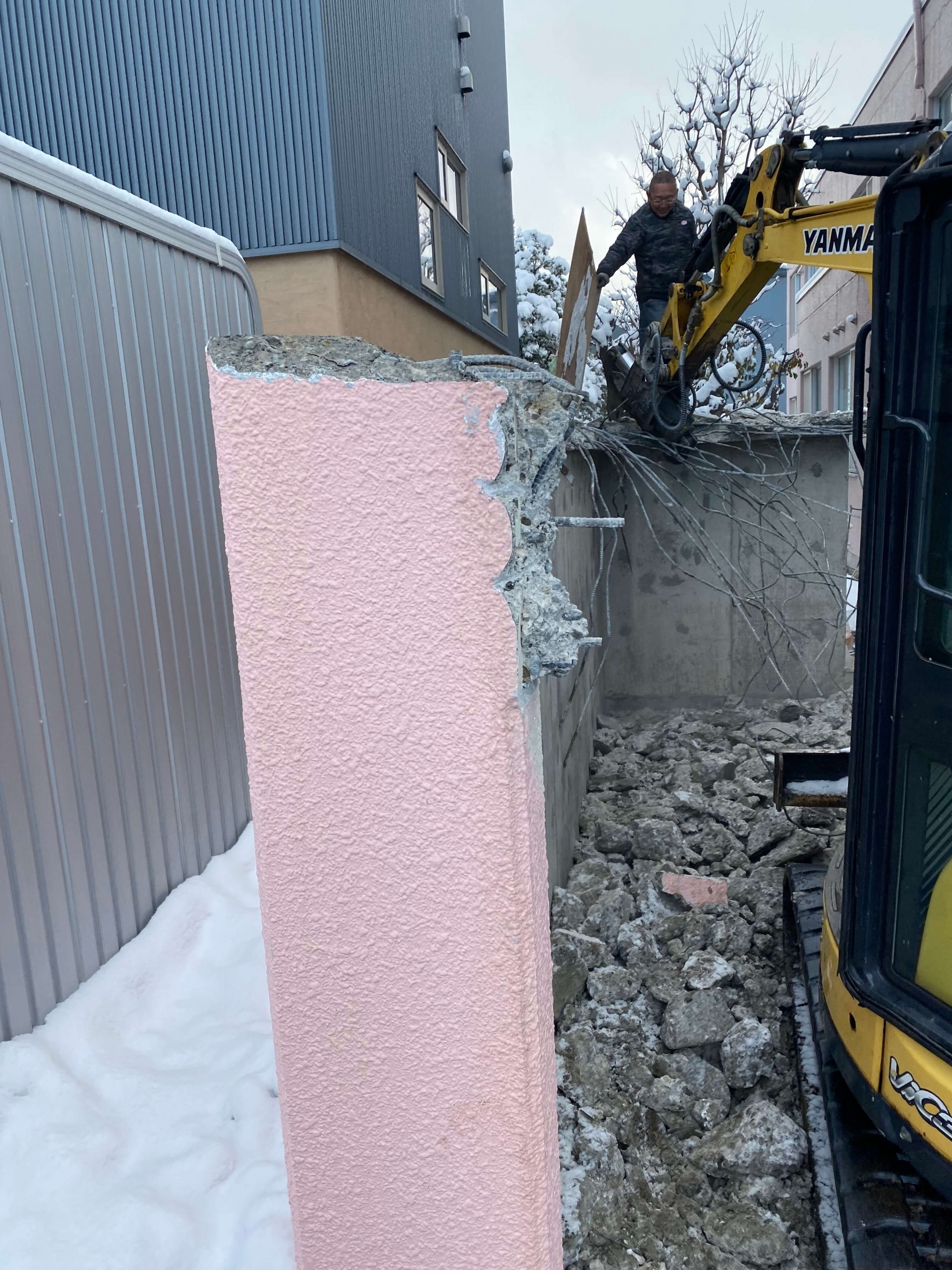 札幌市白石区　解体工事