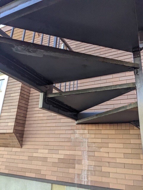 札幌市手稲区　鉄骨工事