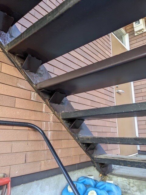 札幌市手稲区　鉄骨工事