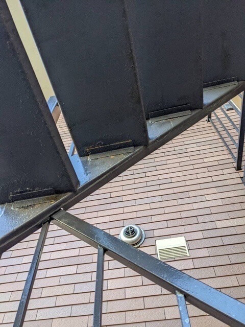 札幌市手稲区　鉄骨工事