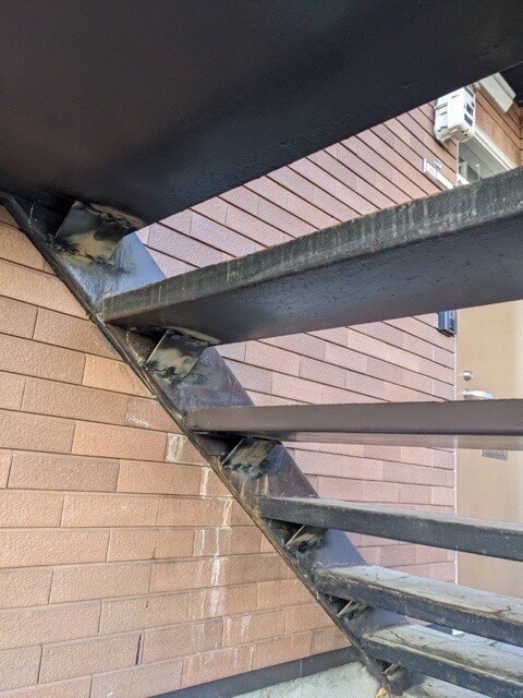 札幌市手稲区　鉄骨工事