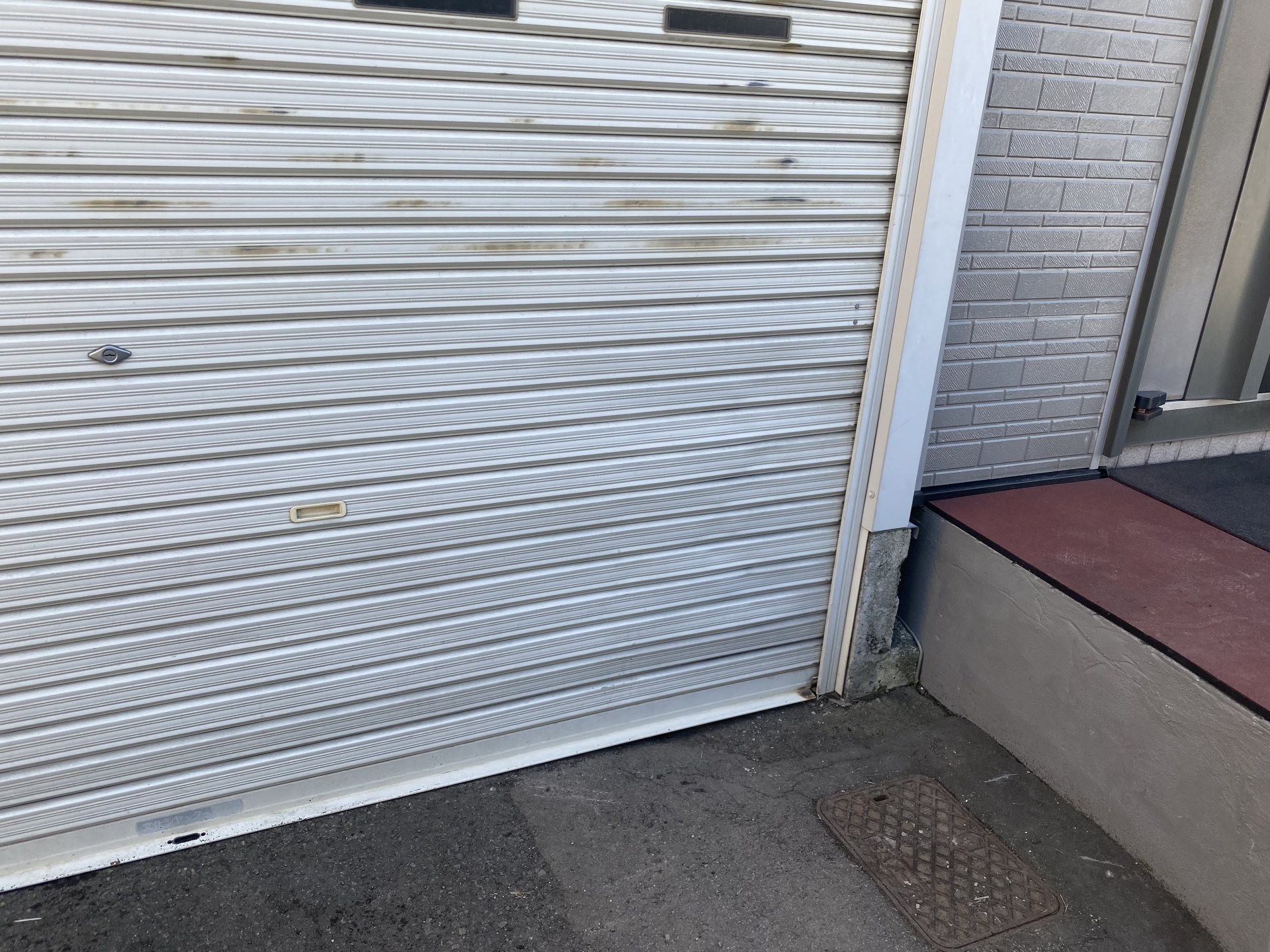 札幌市清田区　シャッター修理