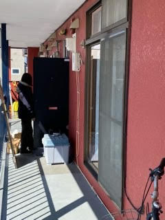 札幌市東区でドアリフォーム工事