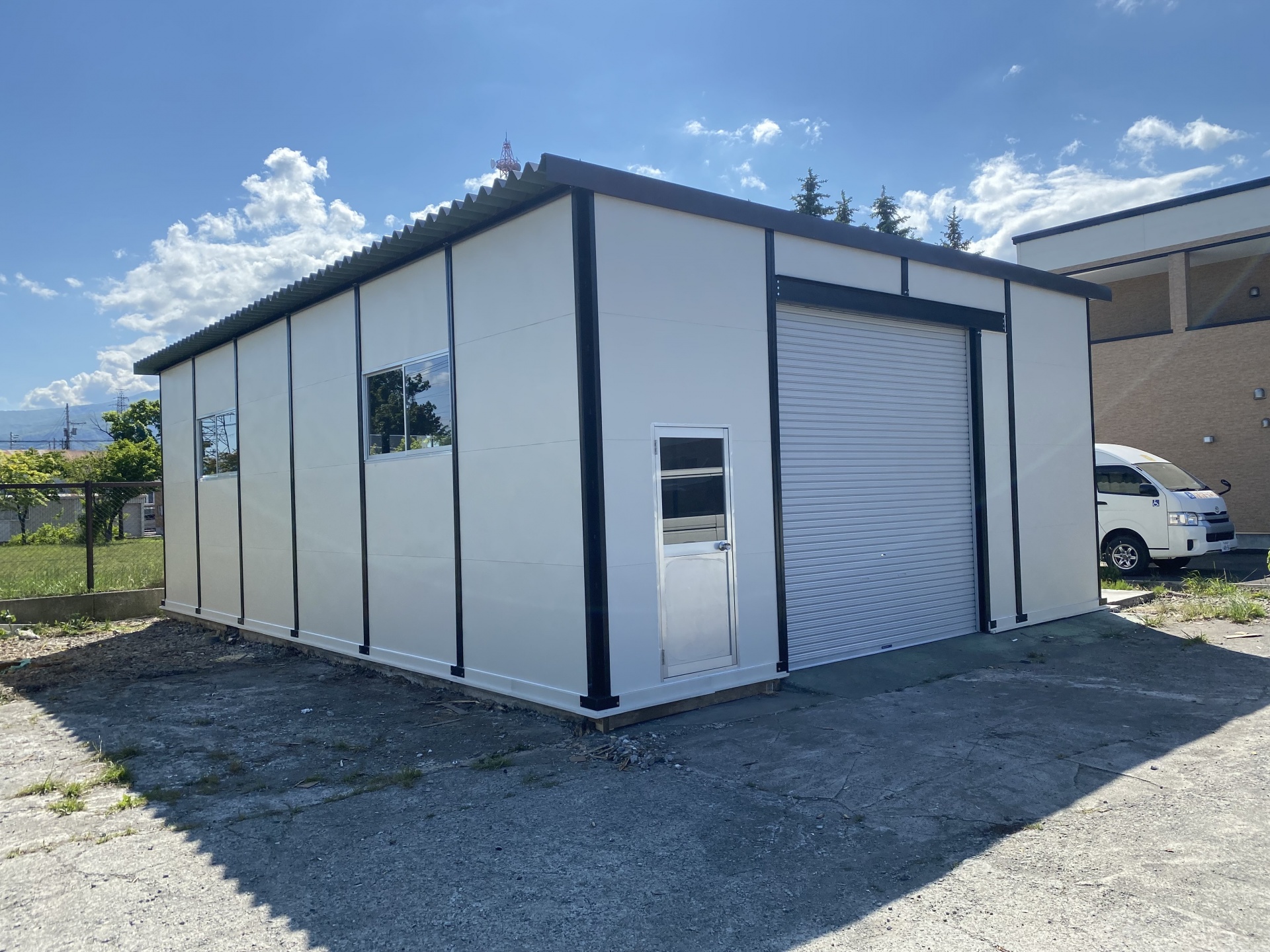 札幌市　プレハブ工事