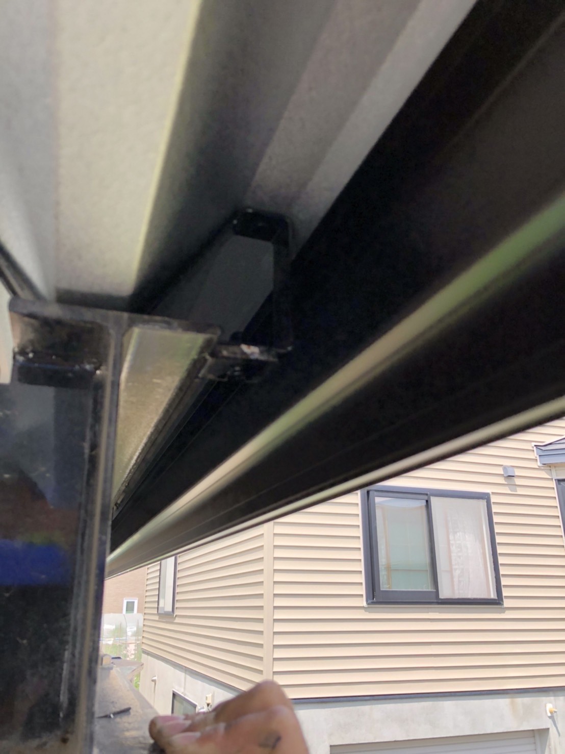 札幌市北区 カーポート　火災保険工事　