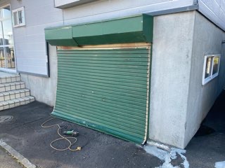 札幌市東区 シャッター　交換　