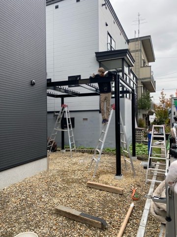 札幌市東区　k様 カーポート工事