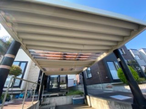 石狩市花川南　屋根工事