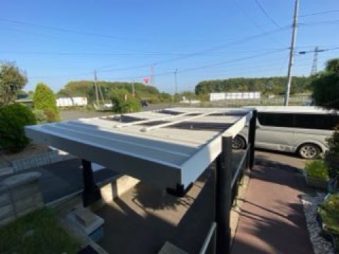 石狩市花川南　屋根工事