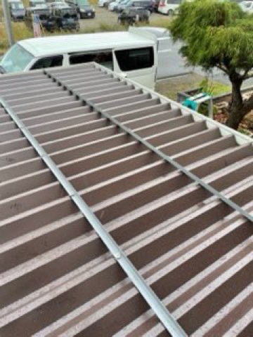 石狩市花川南　屋根工事