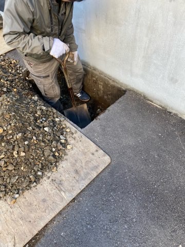 札幌市手稲区　中川製作所 カーポート工事