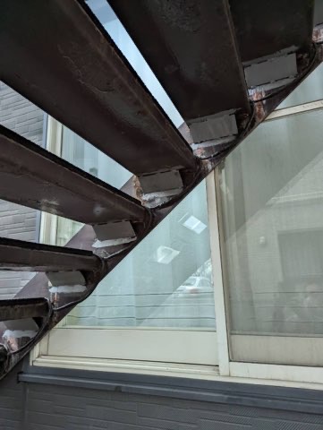 札幌市東区　アパート鉄骨工事