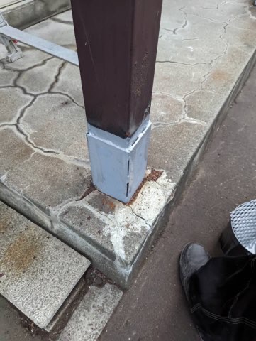 札幌市東区　アパート鉄骨工事